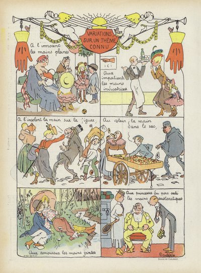 Illusztráció Le Rire alkotó: Charles Emile Egli