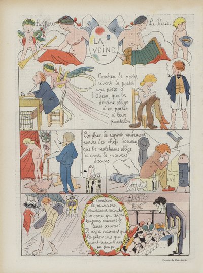 Illusztráció Le Rire alkotó: Charles Emile Egli