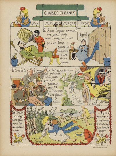 Illusztráció Le Rire alkotó: Charles Emile Egli