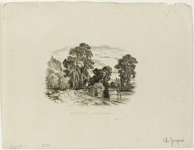 Egy kastély alkotó: Charles Emile Jacque