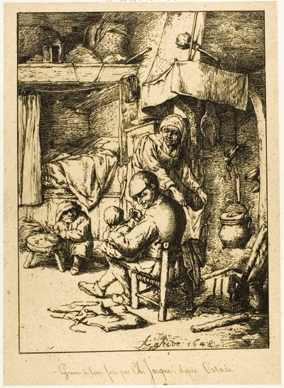 Egy apa és családja alkotó: Charles Emile Jacque