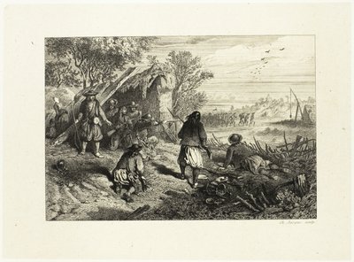 Egy csapda alkotó: Charles Emile Jacque