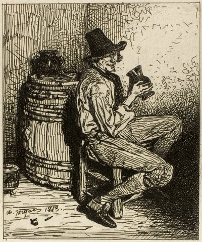 Ivó alkotó: Charles Emile Jacque