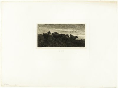 Este alkotó: Charles Emile Jacque