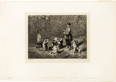 Szigorú! Szigorú! Nagyon komoly! alkotó: Charles Emile Jacque