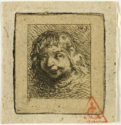 Egy breton feje alkotó: Charles Emile Jacque