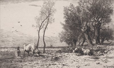 tél, 1867. alkotó: Charles Emile Jacque