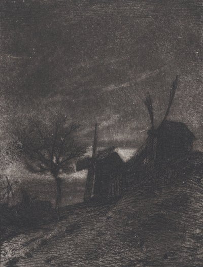 Malmok Montmartre-ban, 1846. alkotó: Charles Emile Jacque