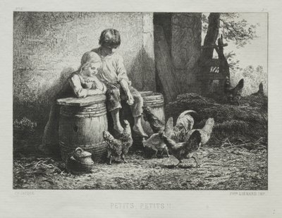 Kis kis. alkotó: Charles Emile Jacque