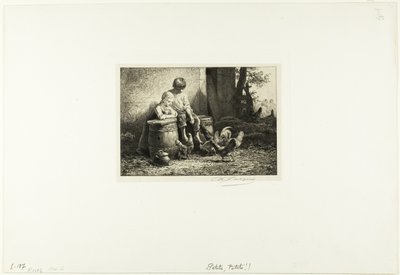 Kicsik! Kicsik! alkotó: Charles Emile Jacque