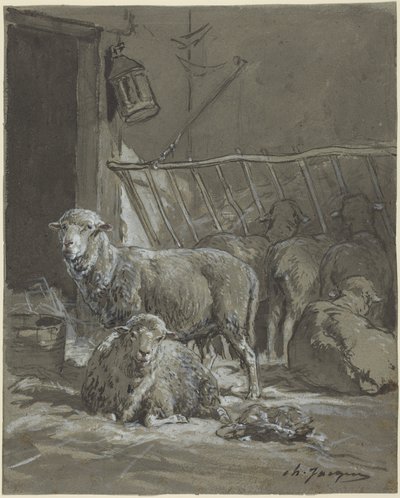  alkotó: Charles Emile Jacque