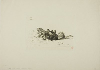 A kis házak, Kercassier alkotó: Charles Emile Jacque