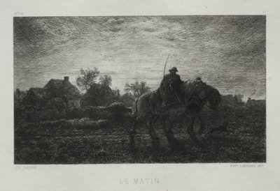 A reggel alkotó: Charles Emile Jacque