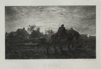 A reggel. alkotó: Charles Emile Jacque