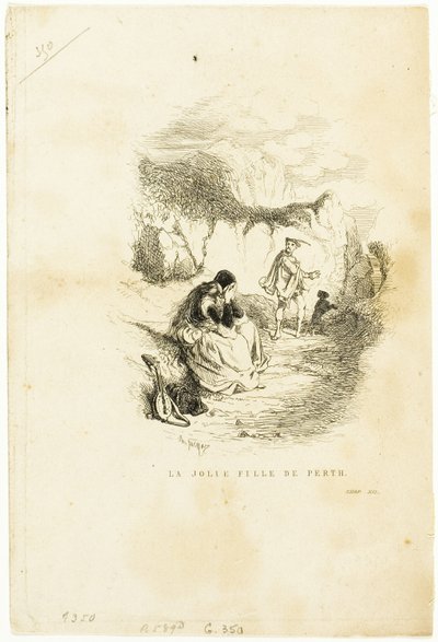A perthi csinos lány alkotó: Charles Emile Jacque