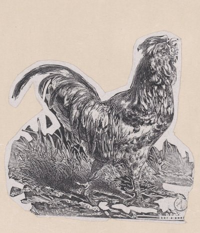 A kakas, kb. 1853. alkotó: Charles Emile Jacque