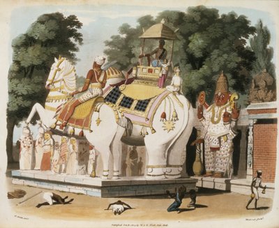 A bennszülöttek tisztelegnek uralkodójuk előtt, Thomas Medland (1755-1823) metszete 1803 alkotó: Charles Emilius Gold