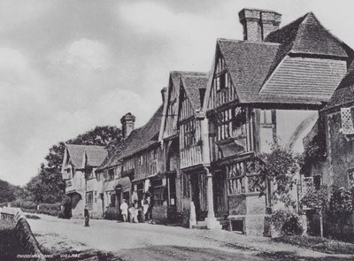 Chiddingstone Village (f/w fotó) alkotó: Charles Essenhigh Corke