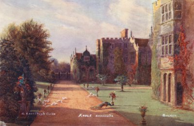 Knole House: (színes litográfia) alkotó: Charles Essenhigh Corke