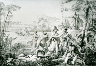 Csak a babérfák nőnek meg termesztés nélkül, illusztráció Lallemand tábornoknak (1774-1839) a Champ dAsile-ban, 1819, Rullmann után alkotó: Charles Etienne Pierre Motte