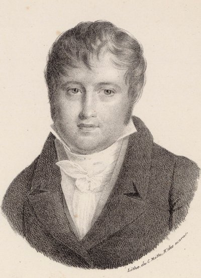 Nicolò Isouard zeneszerző portréja 1775-1818. alkotó: Charles Etienne Pierre Motte