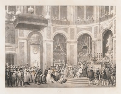 Szent, 19. század eleji (litho) alkotó: Charles Etienne Pierre Motte