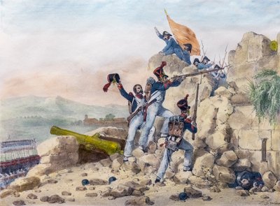 A spanyolországi Ciudad Rodrigo feladása alkotó: Charles Etienne Pierre Motte
