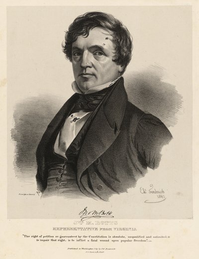 John Minor Botts alkotó: Charles Fenderich