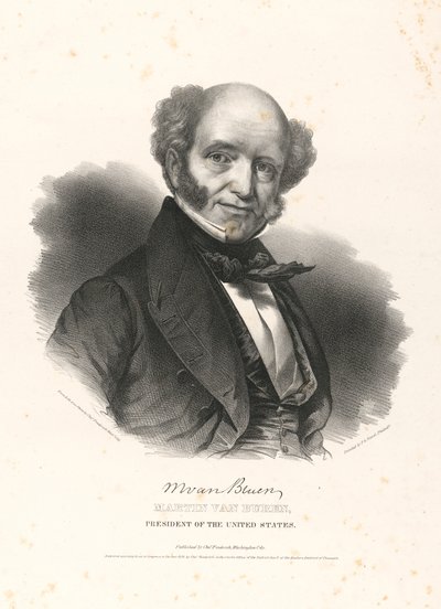 Martin Van Buren alkotó: Charles Fenderich