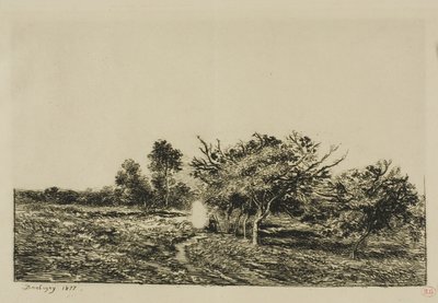 Almafák Auversben alkotó: Charles Francois Daubigny