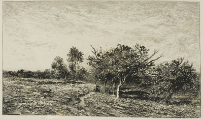 Almafák Auversben alkotó: Charles Francois Daubigny