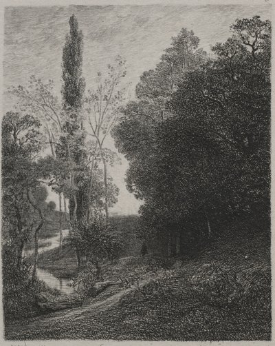 A Cousin folyó partja, 1850. alkotó: Charles Francois Daubigny
