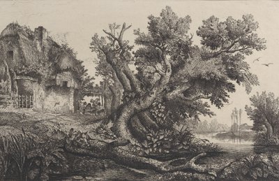 A lugas, 1838. alkotó: Charles Francois Daubigny