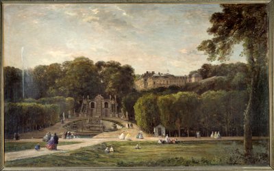 Charles Francois Daubigny (1817-1878) Szent Felhő Park festménye 1865 V. 1,24x2,01 m. Chalons sur Marne, önkormányzati múzeum alkotó: Charles Francois Daubigny