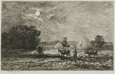 Holdfény Valmondoisban alkotó: Charles Francois Daubigny