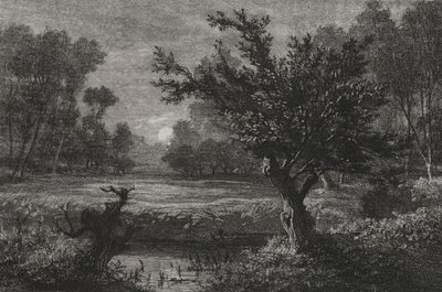 Holdkelte az Andilly-völgyben alkotó: Charles Francois Daubigny
