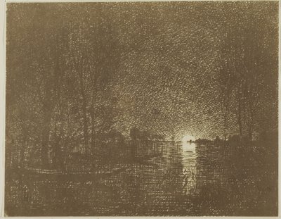 Éjszakai hatás alkotó: Charles Francois Daubigny