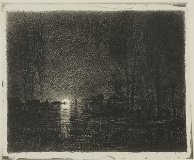 Éjszakai hatás alkotó: Charles Francois Daubigny