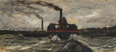 Folyóhajó, 1860 körül alkotó: Charles Francois Daubigny