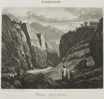 Szent Jeromos alkotó: Charles Francois Daubigny