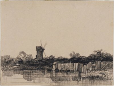 Jelenet Hollandiában alkotó: Charles Francois Daubigny