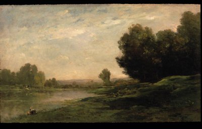 Az Oise partjai alkotó: Charles Francois Daubigny