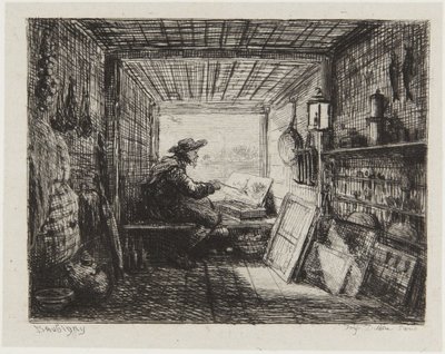 A műteremhajó alkotó: Charles Francois Daubigny