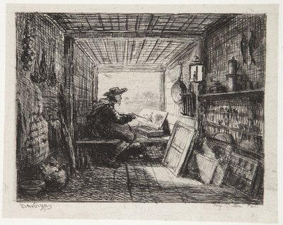 A műteremhajó alkotó: Charles Francois Daubigny