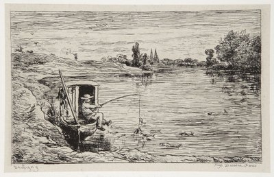 A halászó hajósinas alkotó: Charles Francois Daubigny