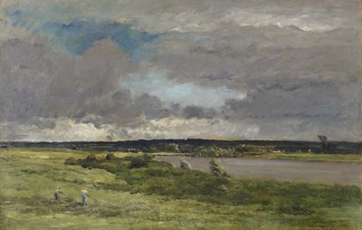 A közeledő vihar; Kora tavasz alkotó: Charles Francois Daubigny