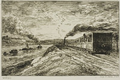Az indulás (a visszatérés) alkotó: Charles Francois Daubigny