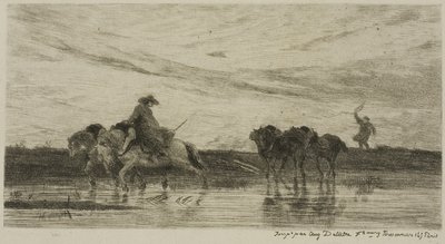 A Dray lovak alkotó: Charles Francois Daubigny