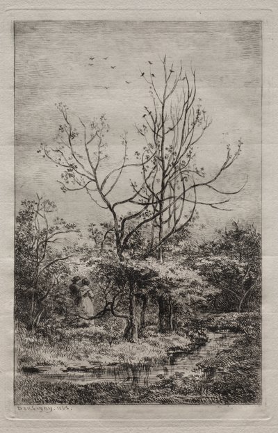 A Gyümölcsöskert alkotó: Charles Francois Daubigny
