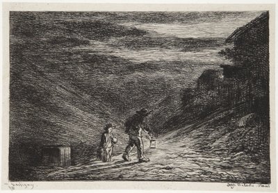 Fogadó keresése alkotó: Charles Francois Daubigny